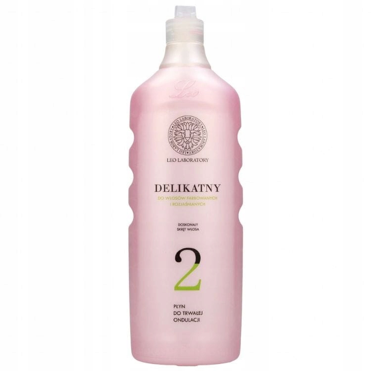 LEO PŁYN DO TRWAŁEJ ONDULACJI 2 DELIKATNY WŁOSY FARBOWANE ROZJAŚNIAN 1000ML