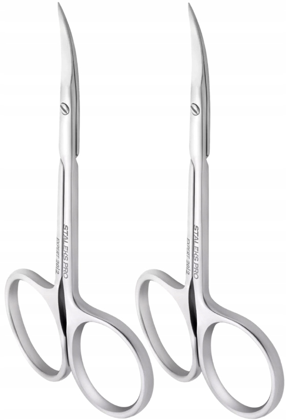 2 kusy Profesionální nůžky na kůži Expert 20 Type 2 Staleks Přesnost