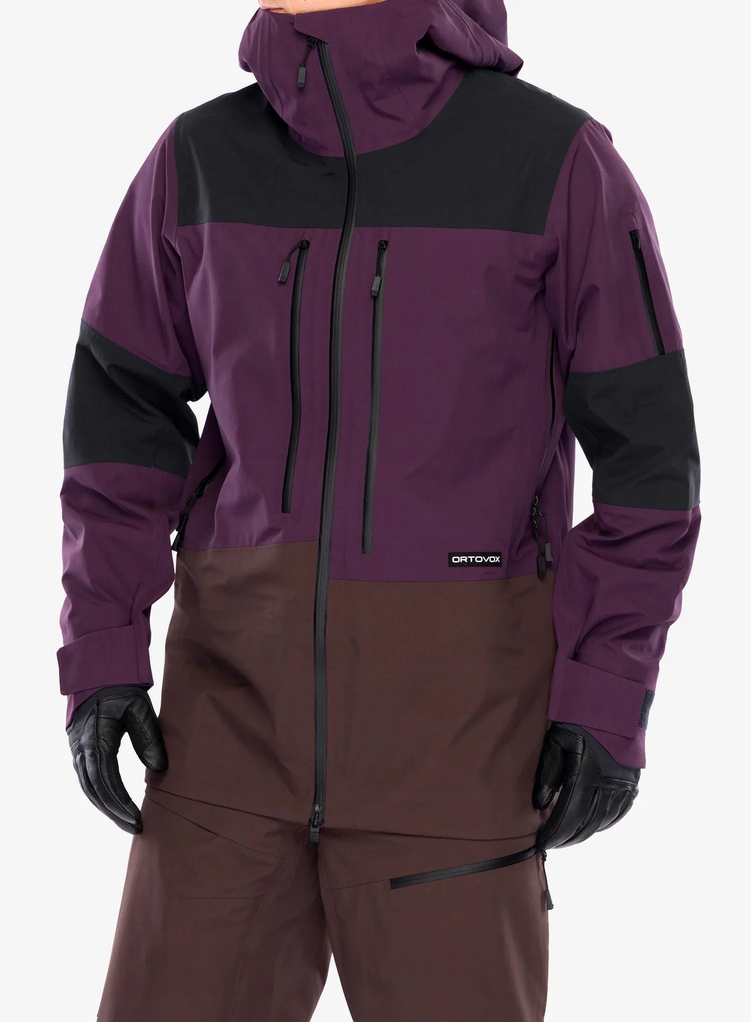 Kurtka narciarska Ortovox Ravine Free 3L Jacket dark wild berry M