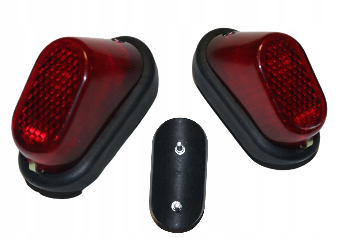 LAMPA TYŁ KLOSZ RYŚ ŻAK KOMAR 232 SZTYWNIAK