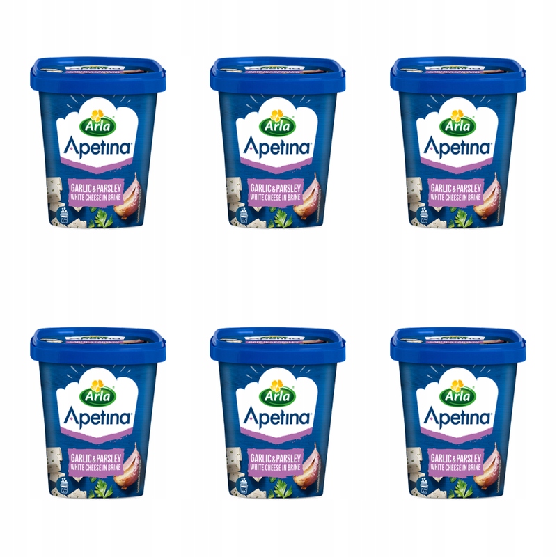 Apetina w kostkach czosnek i pietruszka 410g/200g X6