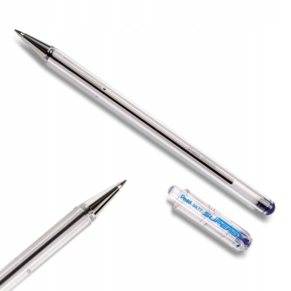 

Pentel Długopis Szkolny Biurowy BK77 Niebieski