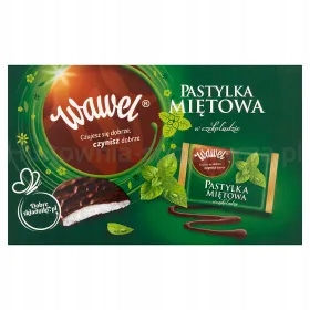 Levně Wawel Mátová pastilka v čokoládě 210 g