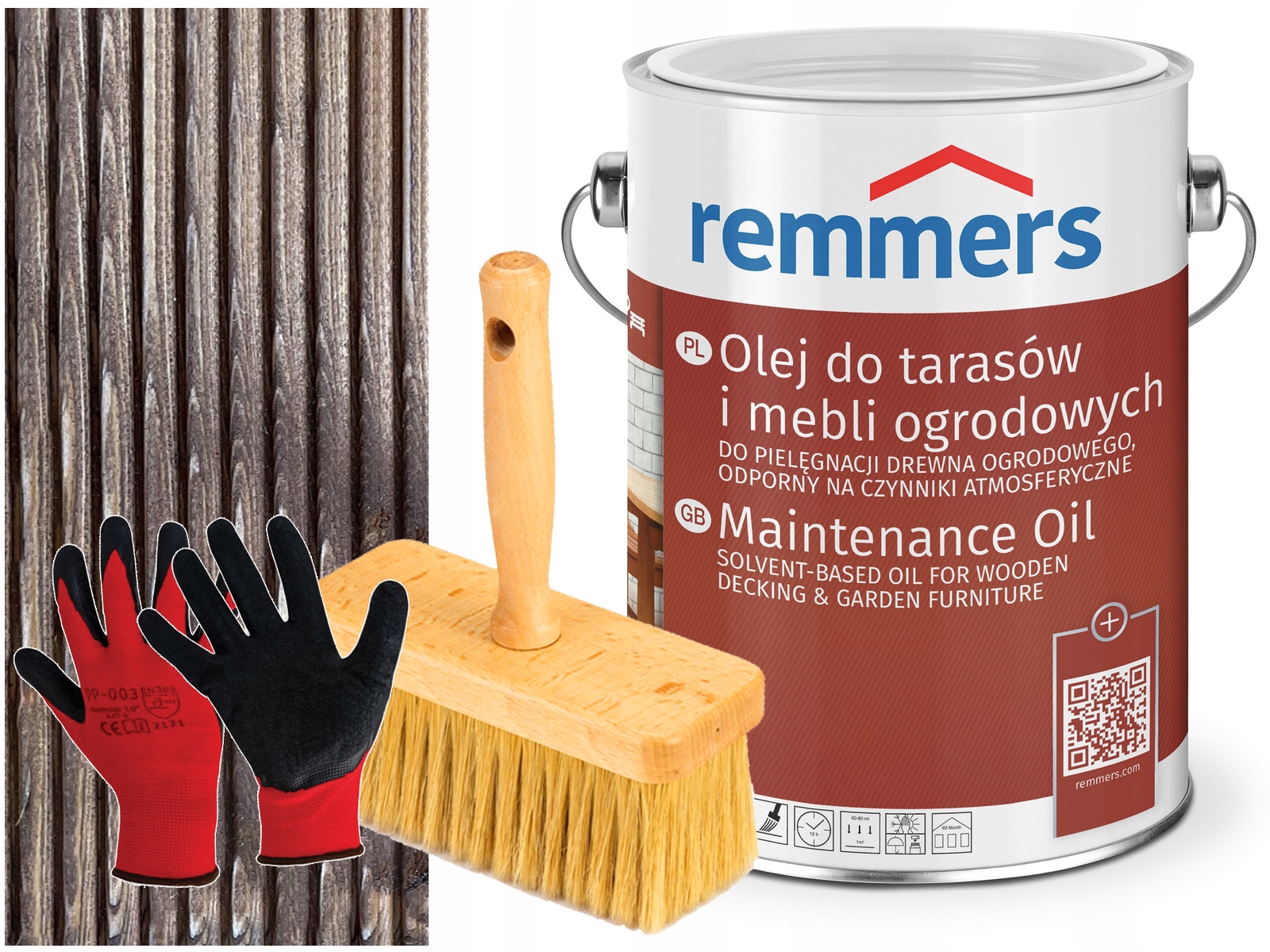 Remmers Pflege-ol olej na terasu Ořech 10L 2600