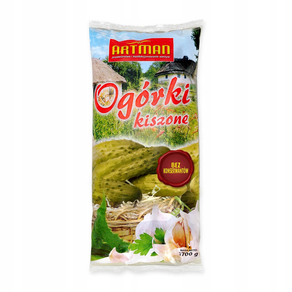 Levně Artman Kysané okurky 1,7 kg