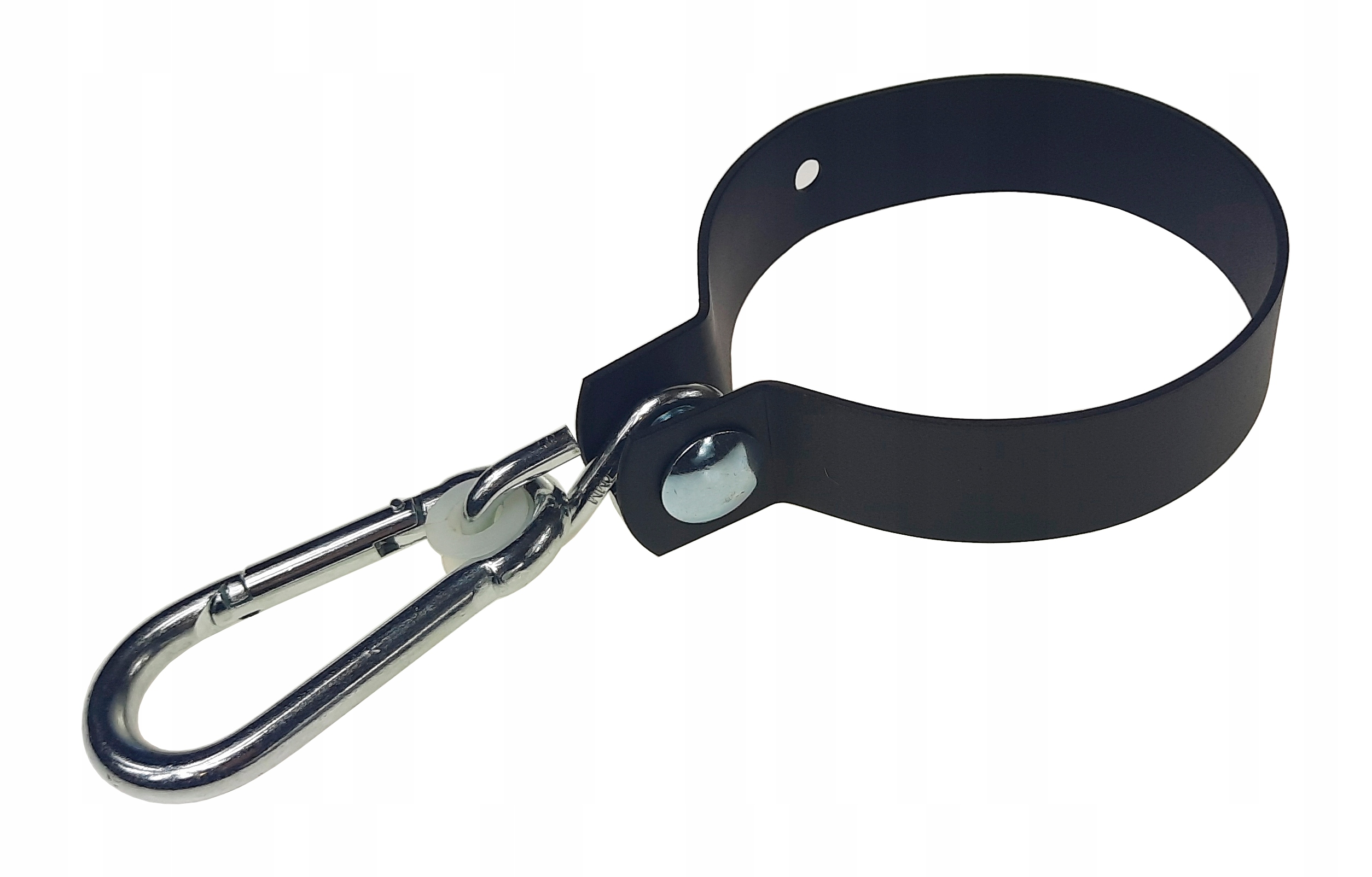 Mocowanie huśtawki obejma okrągła hak huśtawkowy fi 80 mm czarny Kod producenta 6384C