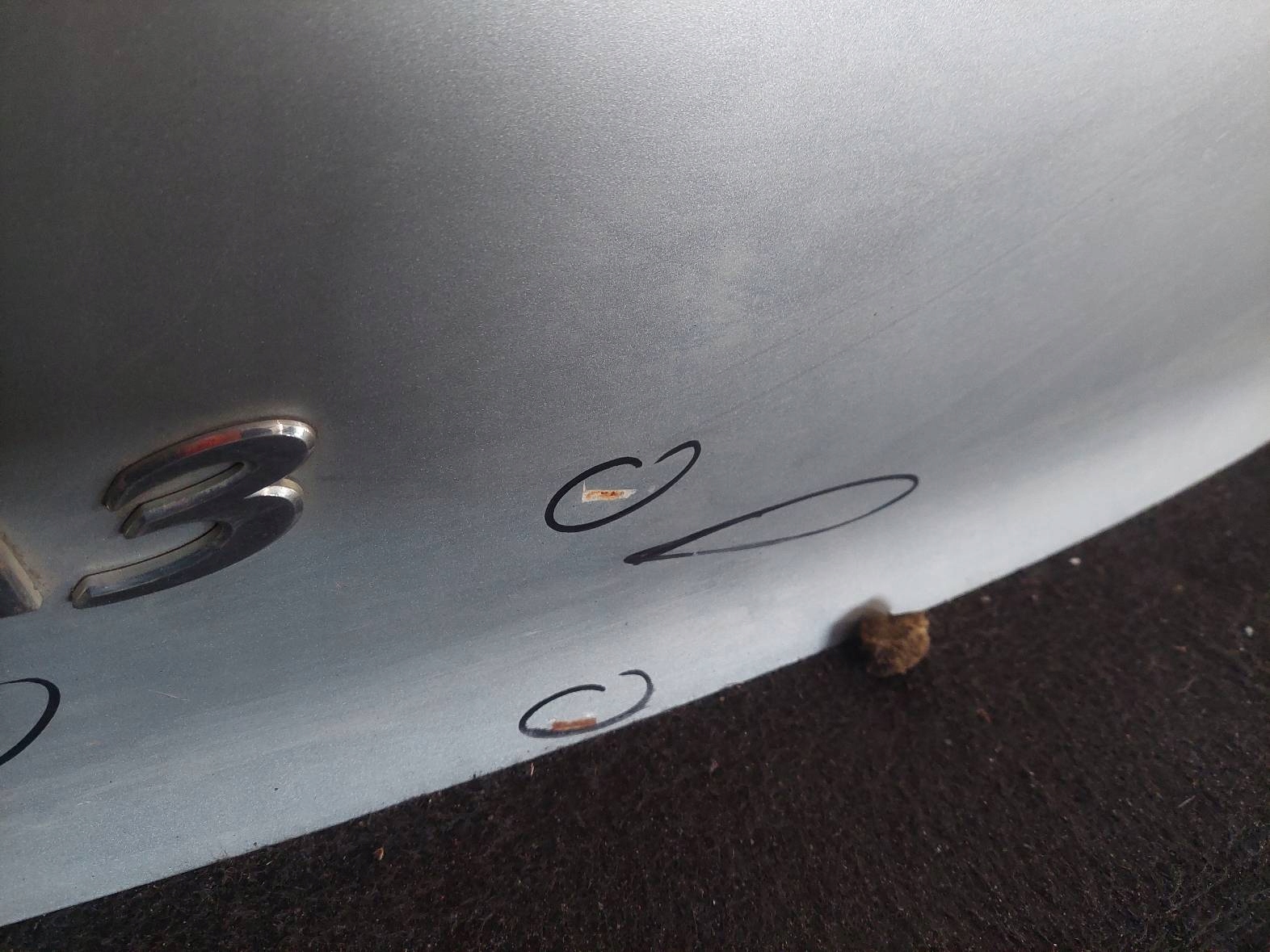 trunk door boot + lights MAZDA 3 and BK 22V sedan