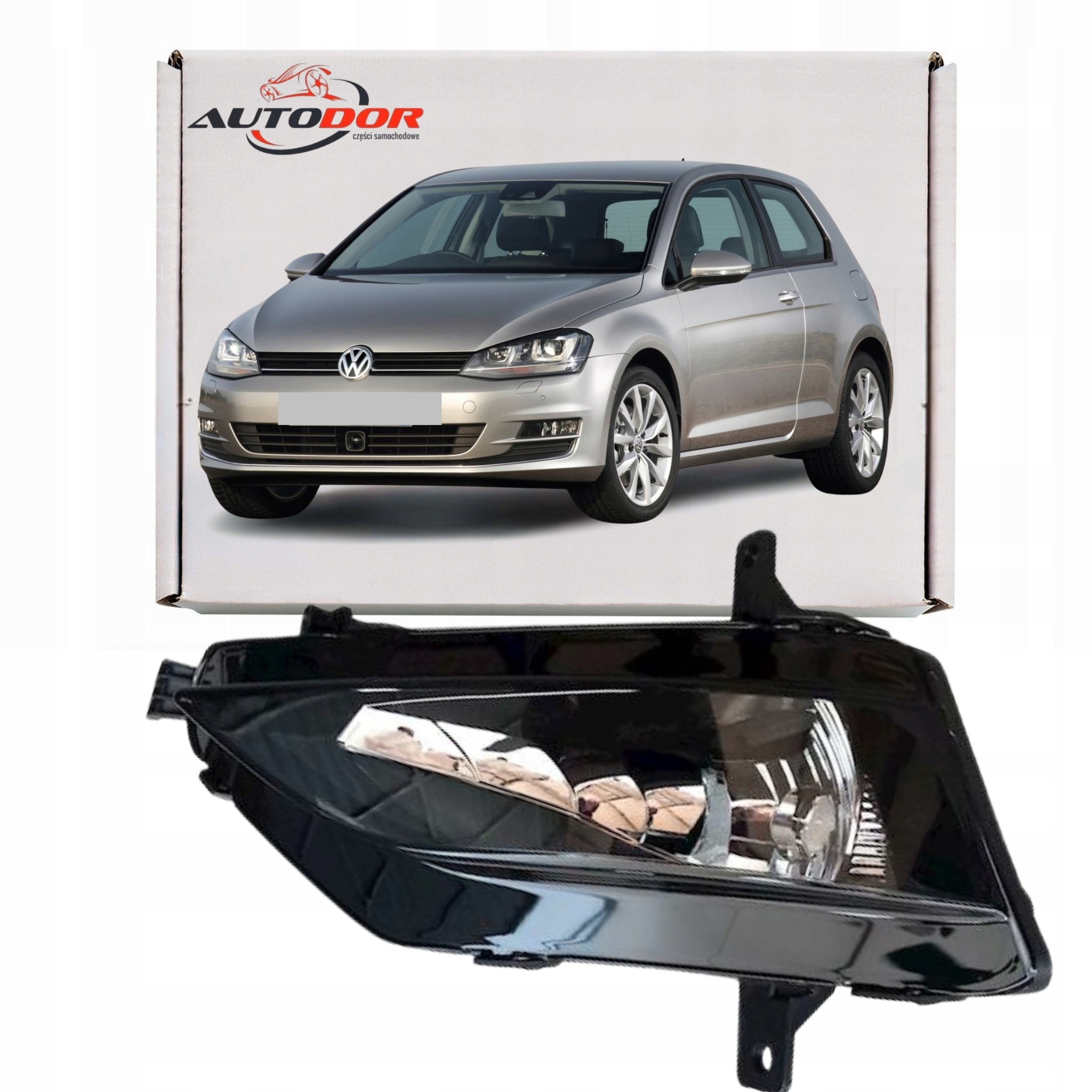 Vw Golf VII 7 5G 5G0 2012- Halogenová Mlhová Lampa Levá 5G0941661D