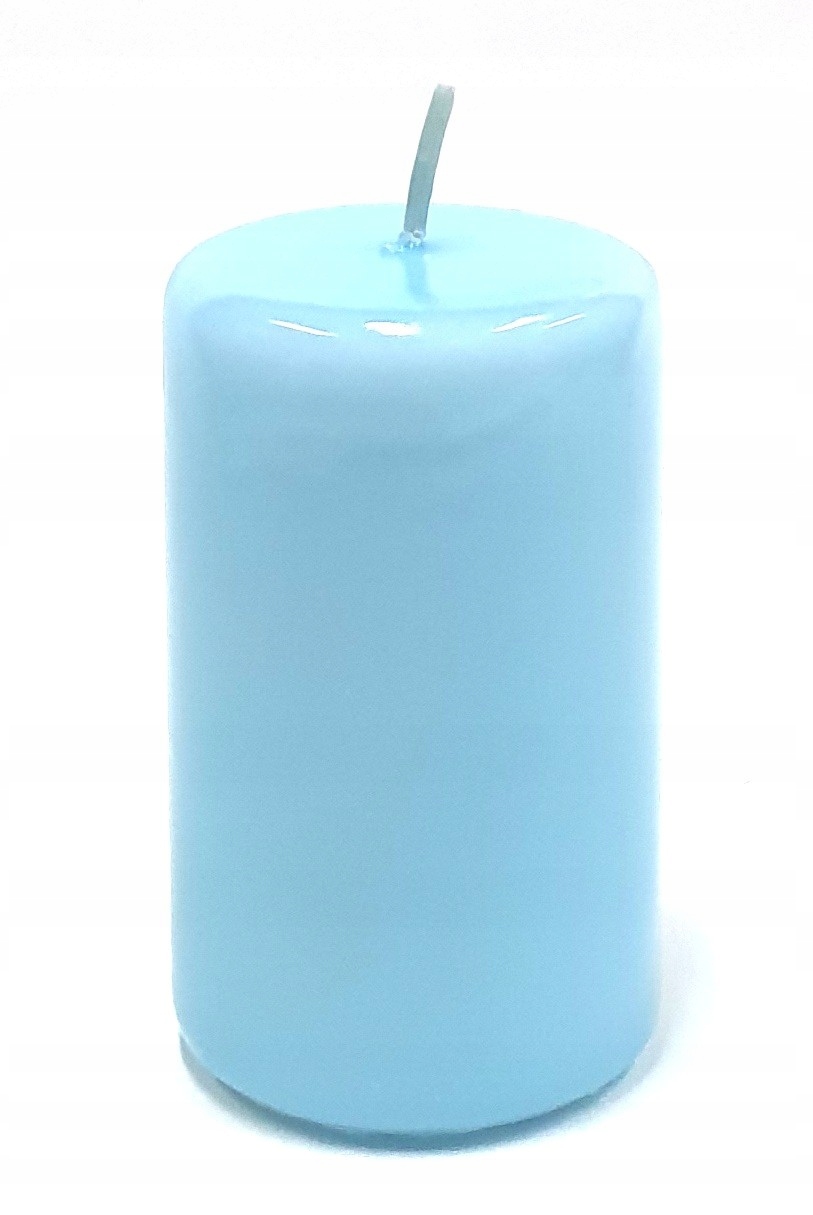 

Świeca Walec 60x100 mm Jasny Niebieski Lakier