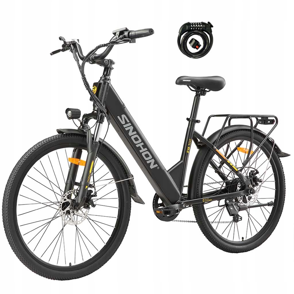 Sinohon EM300 Elektrokolo 250W 36V 15,6Ah 25 km/h 7 rychlostí