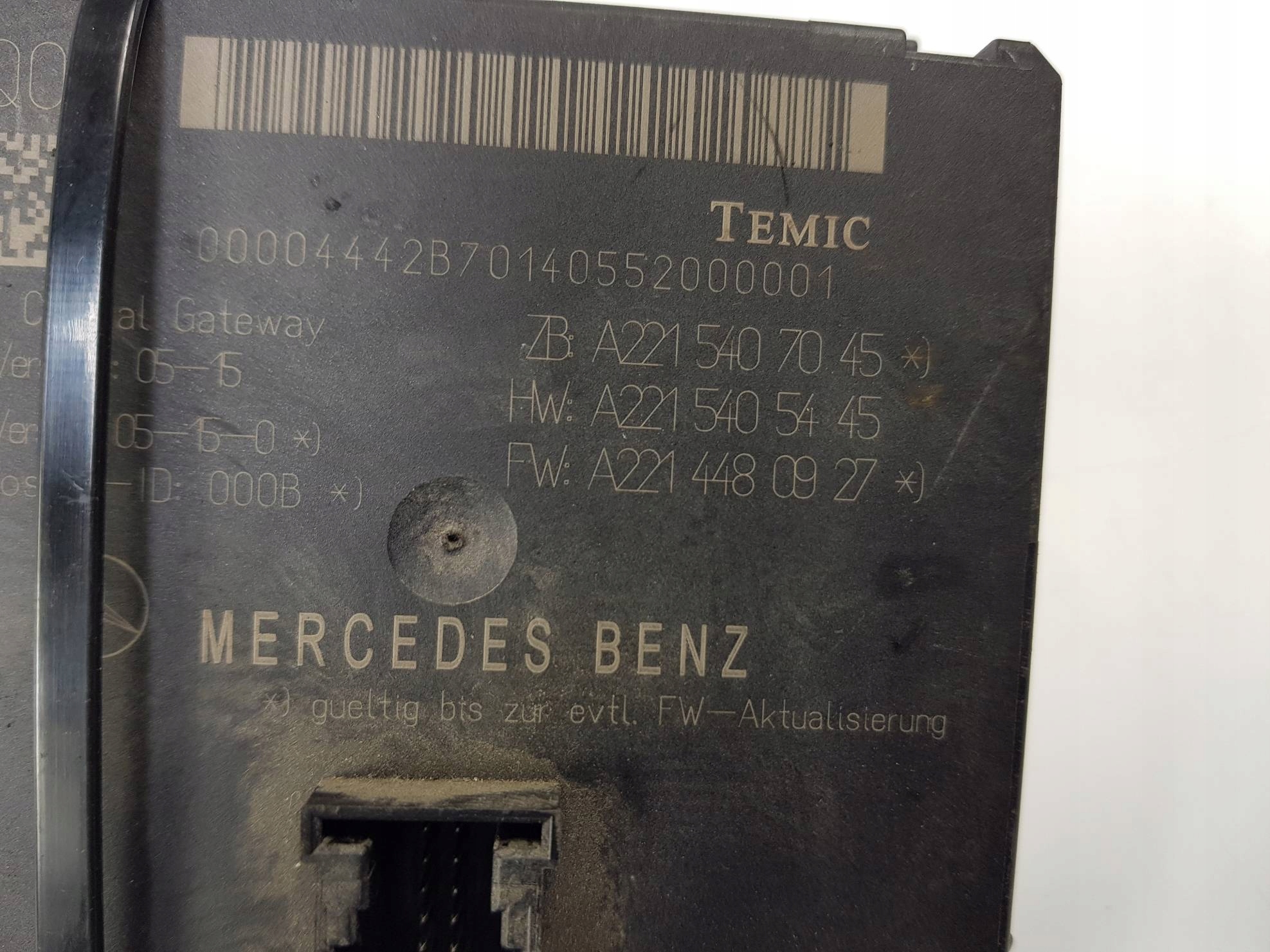 modulo GATEWAY A2215407045 MERCEDES W221 S350
