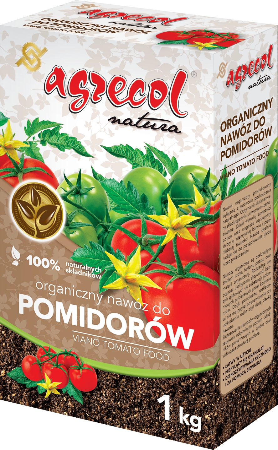 

Nawóz organiczny do pomidorów Agrecol 1KG