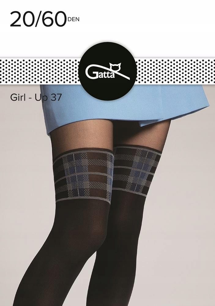 

Rajstopy Jak Pończochy Nero/blue G. Up 37 60 Den 3