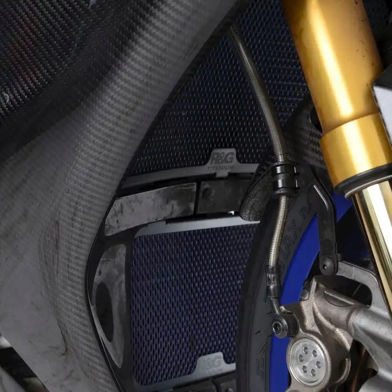 Kryt Chladiča Rg Racing Yamaha YZF-R1M 20- Titanium