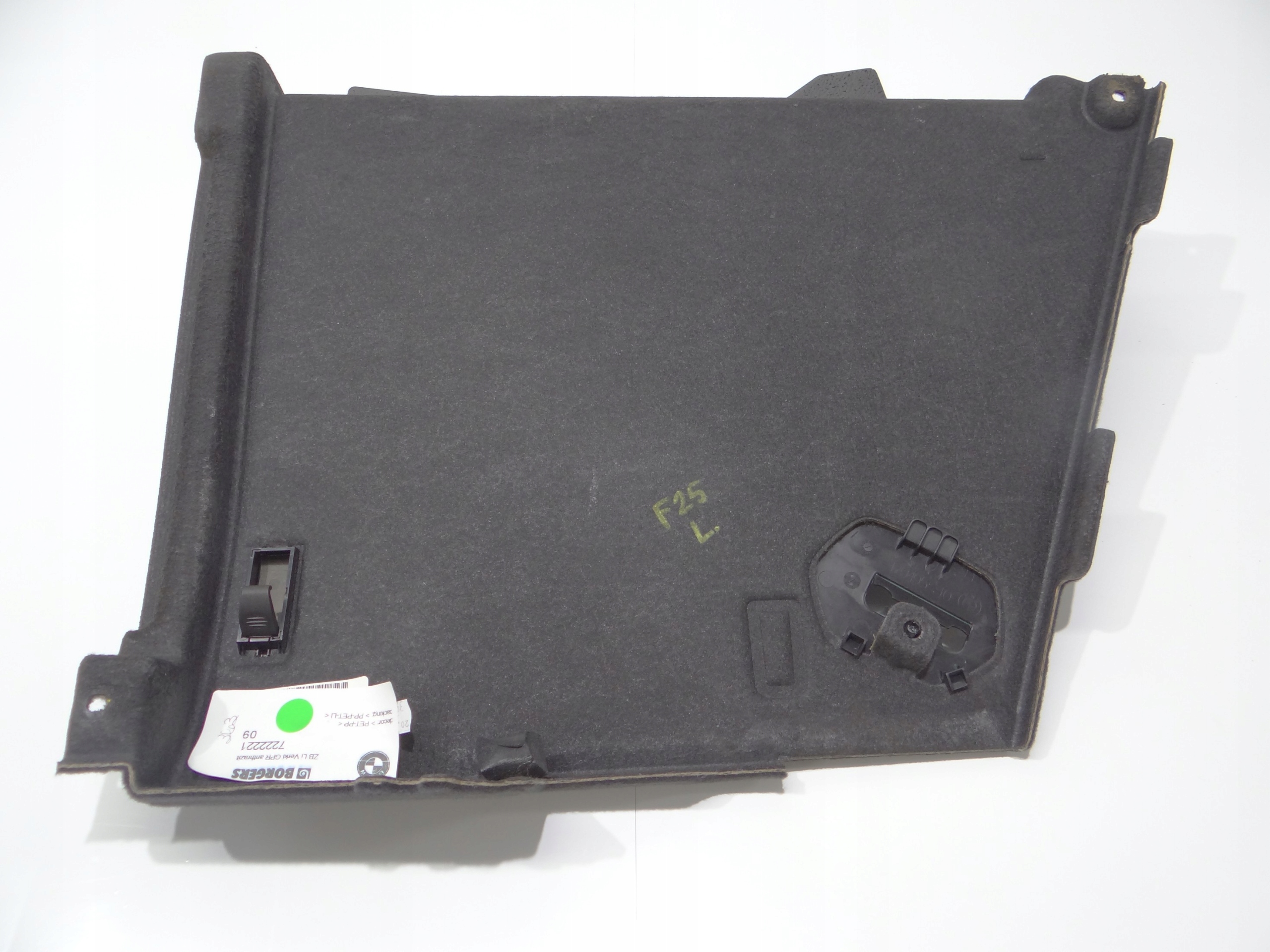 boot upholstery left BMW X3 F25 7222221