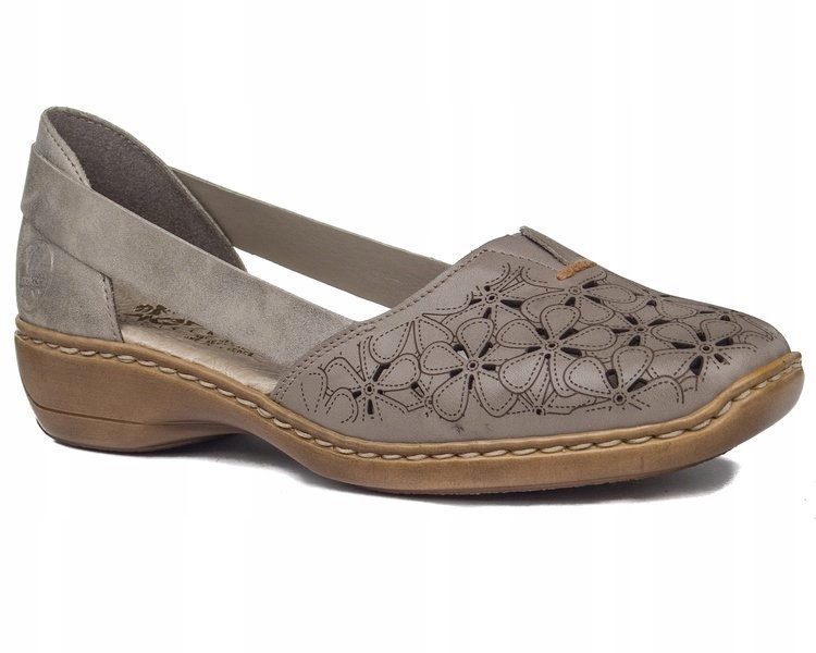 

Półbuty Rieker 41356-64 beige beż r. 39