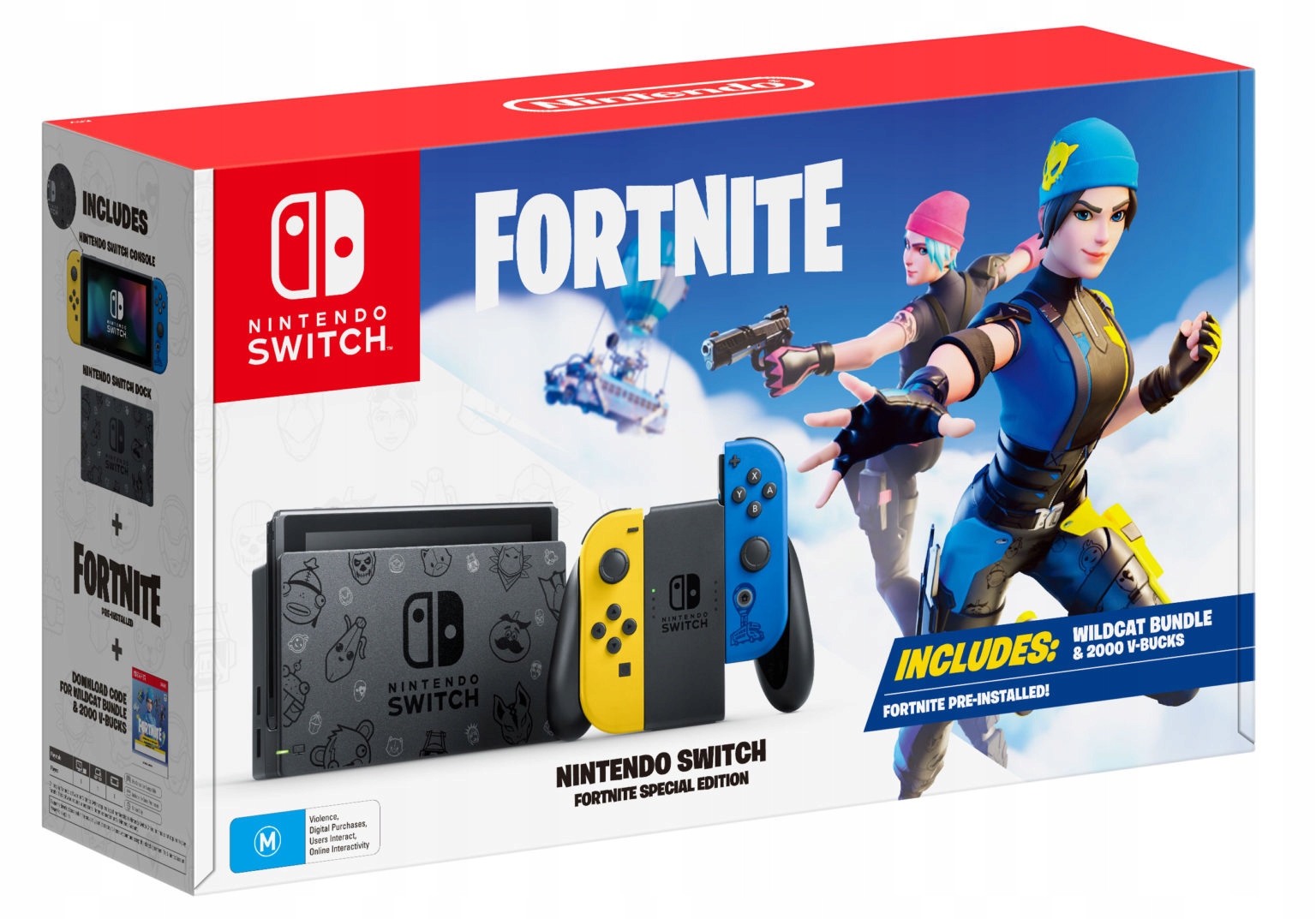 Konsola Nintendo Switch wielokolorowy