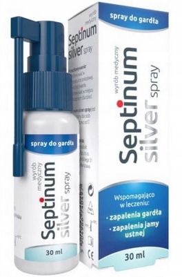 

Septinum Silver spray do gardła 30 ml