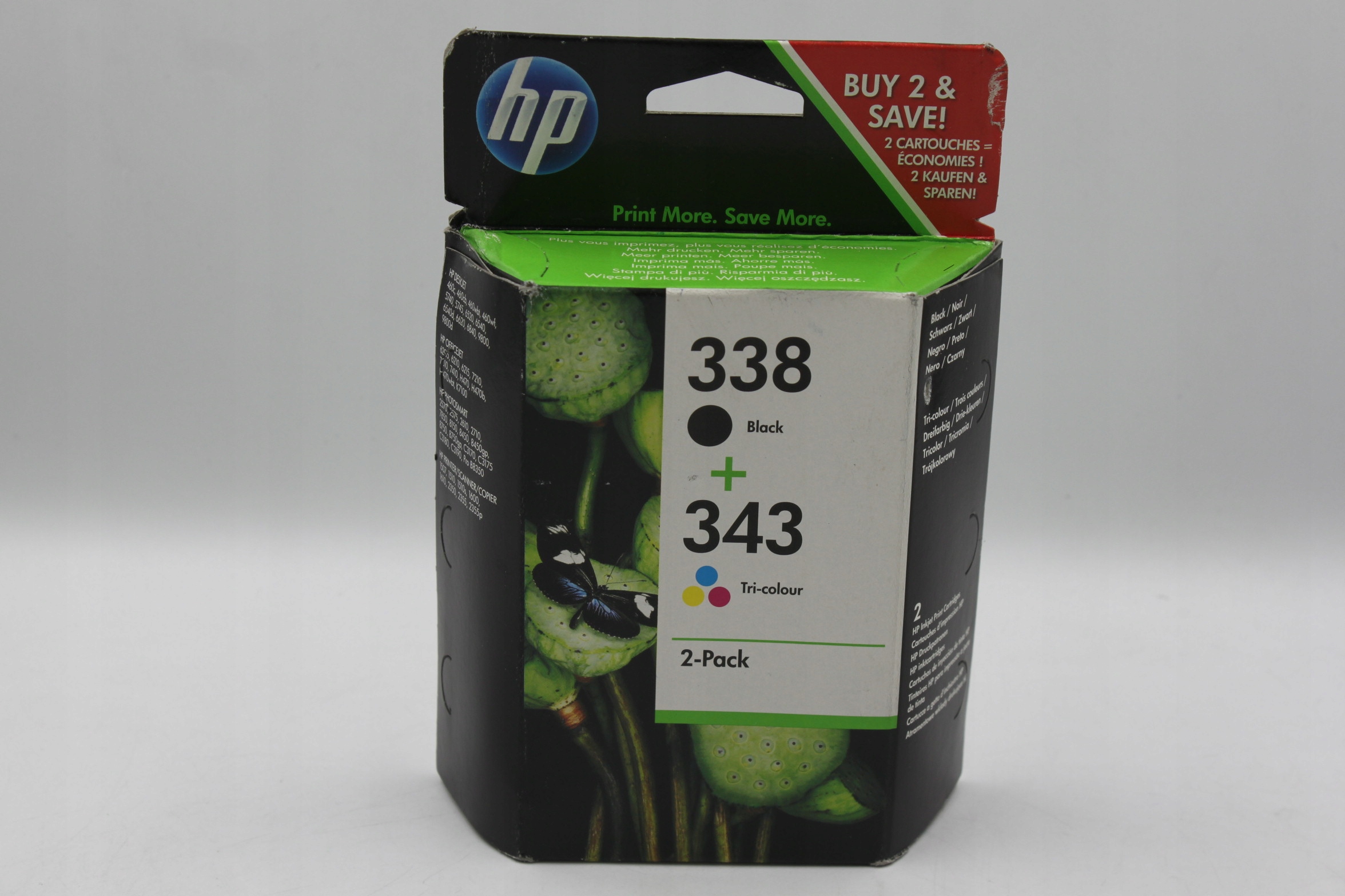 Hp 338 343 SD449EE 2pack originálny atrament