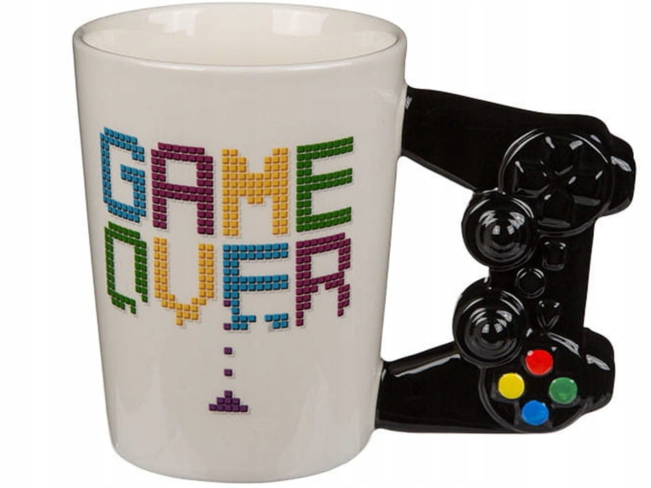 Kubek ceramika 250 ml Game Over (B866) Marka inna