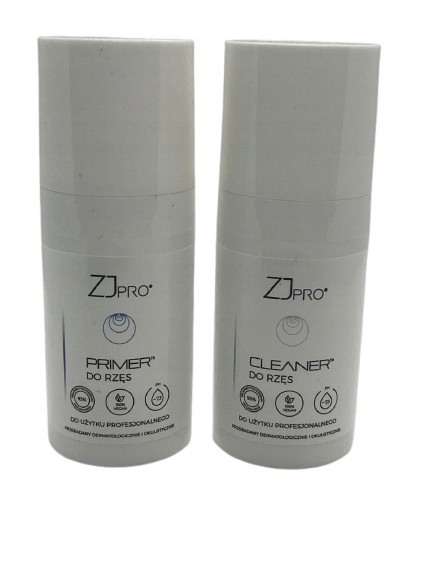 Cleaner I Primer Do Rzęs Zj Pro Zestaw 2X15 ML