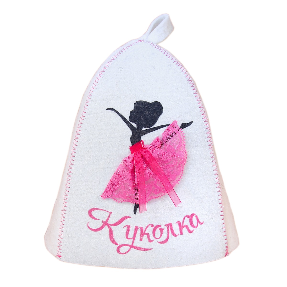 

Czapka Do Sauny Damska Baletnica Filc Wełna