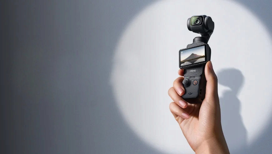 DJI Osmo Pocket 3 Creator Combo Kamera Vlog 360° 4K UHD CMOS EKRAN OLED Marka DJI