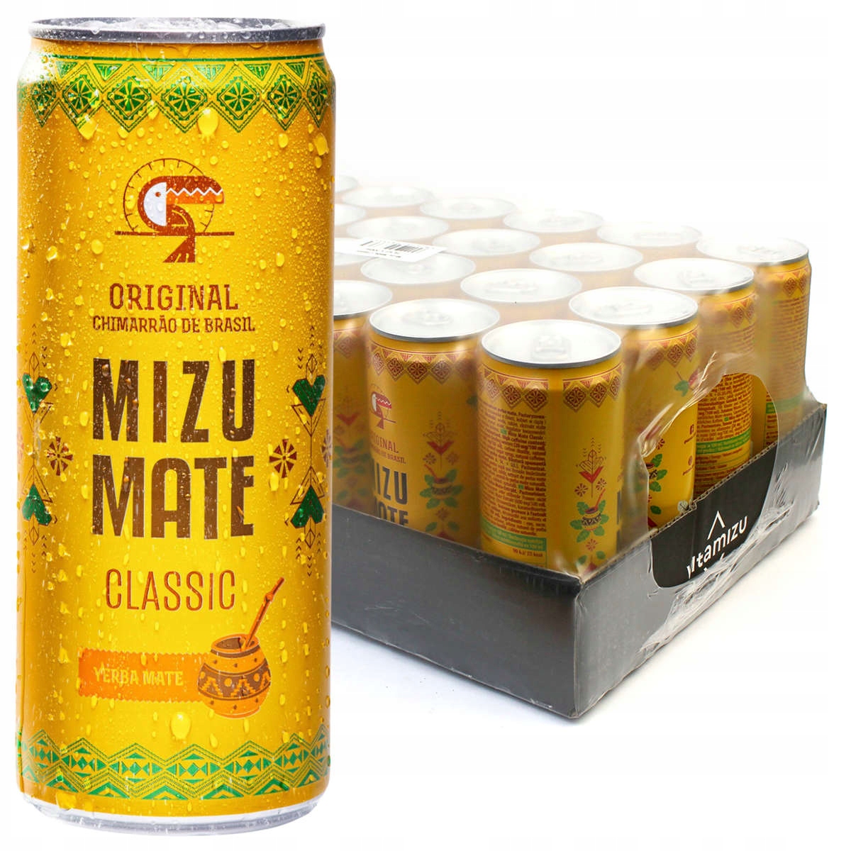 Levně Nápoj Yerba Mate Mizu Mate Vitamizu 24x 330 ml Svařovací