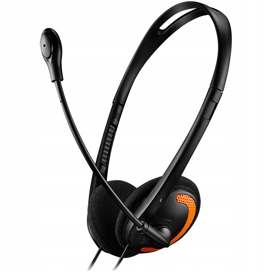 Canyon HS01 Słuchawki Przewodowe Nauszne Do Komputer Pc Gaming Headset 1 8M