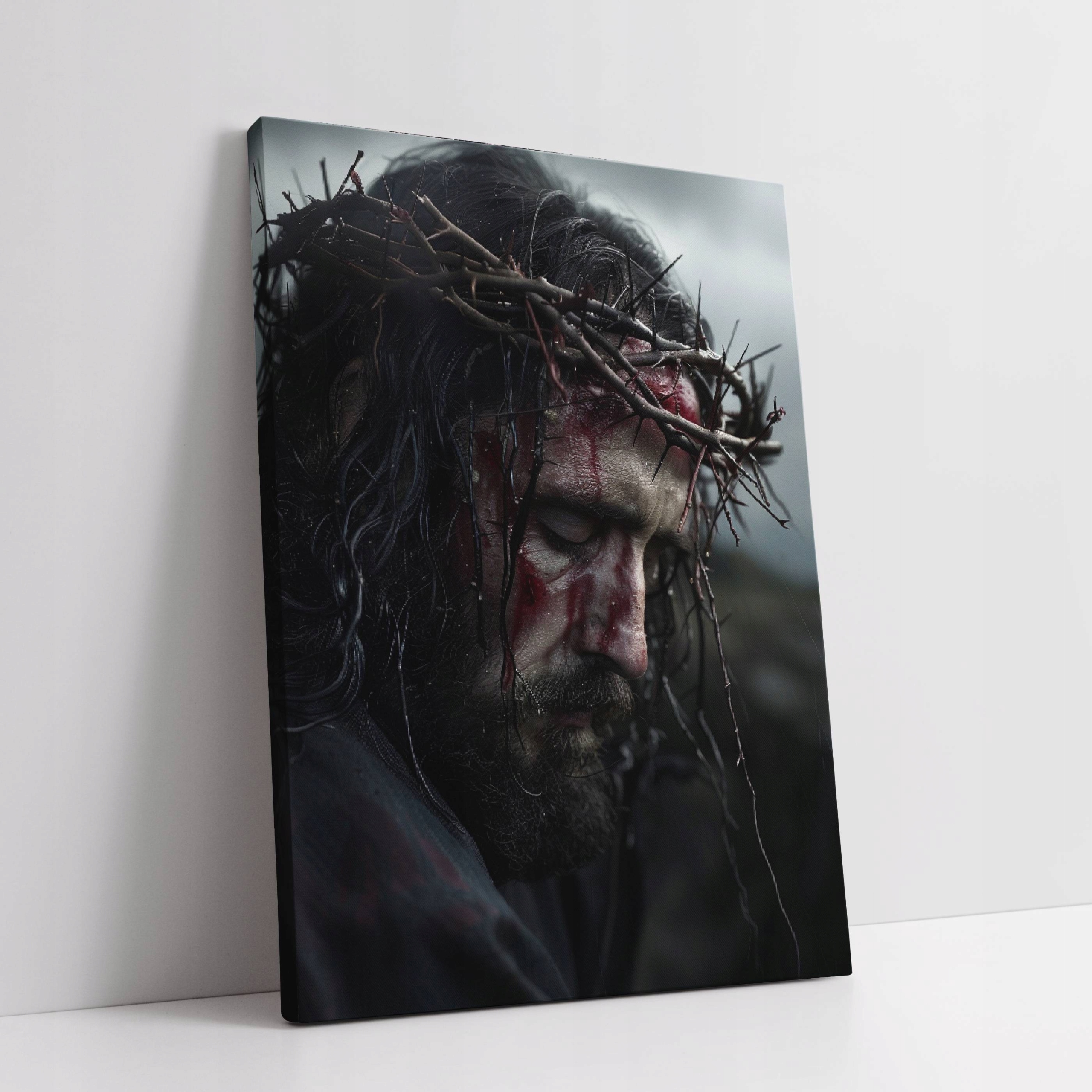 Obraz na plátně Ježíš Kristus v trnové koruně 75x100