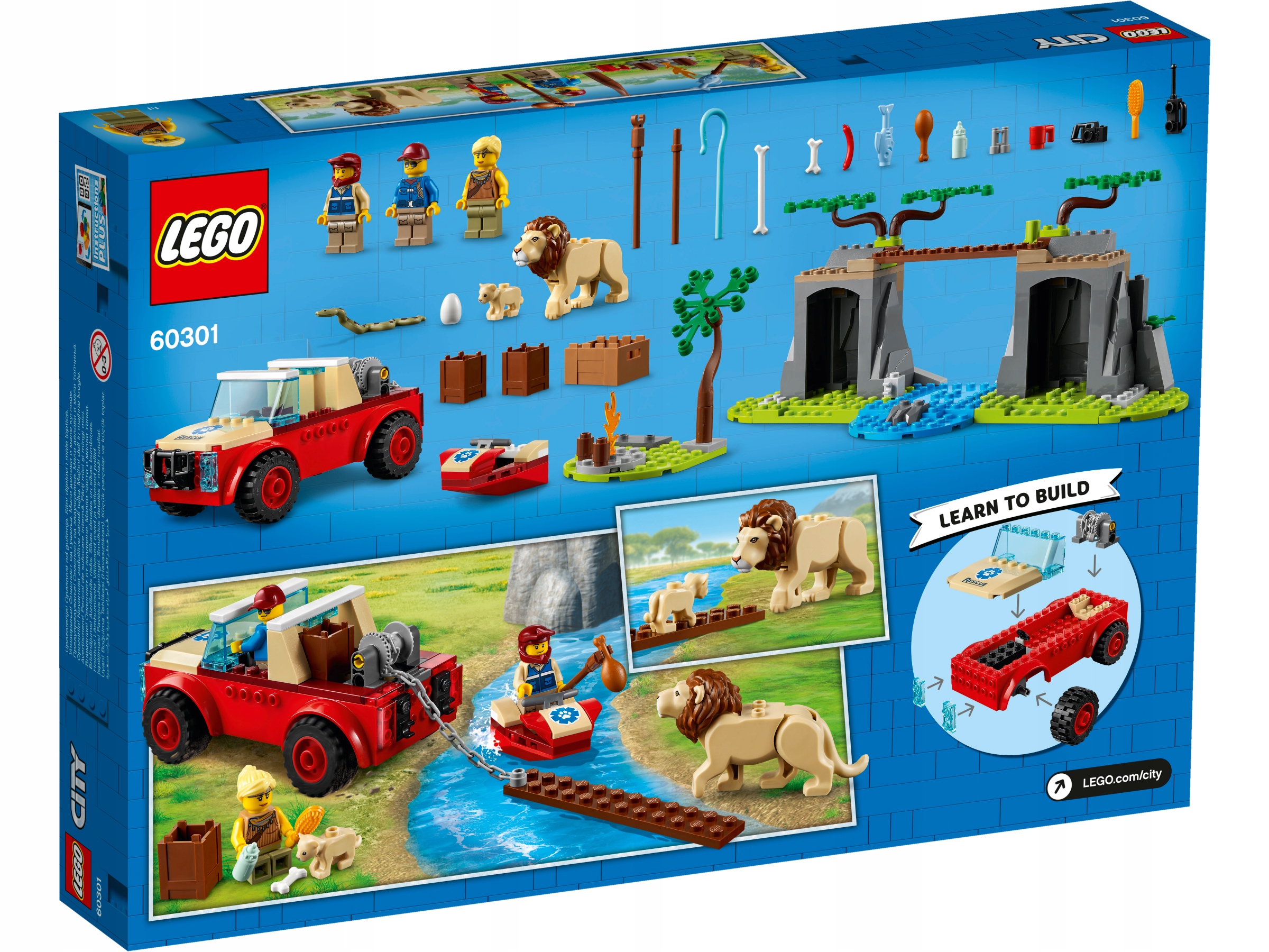 Lego City 60301 Terén záchranářů zvířat
