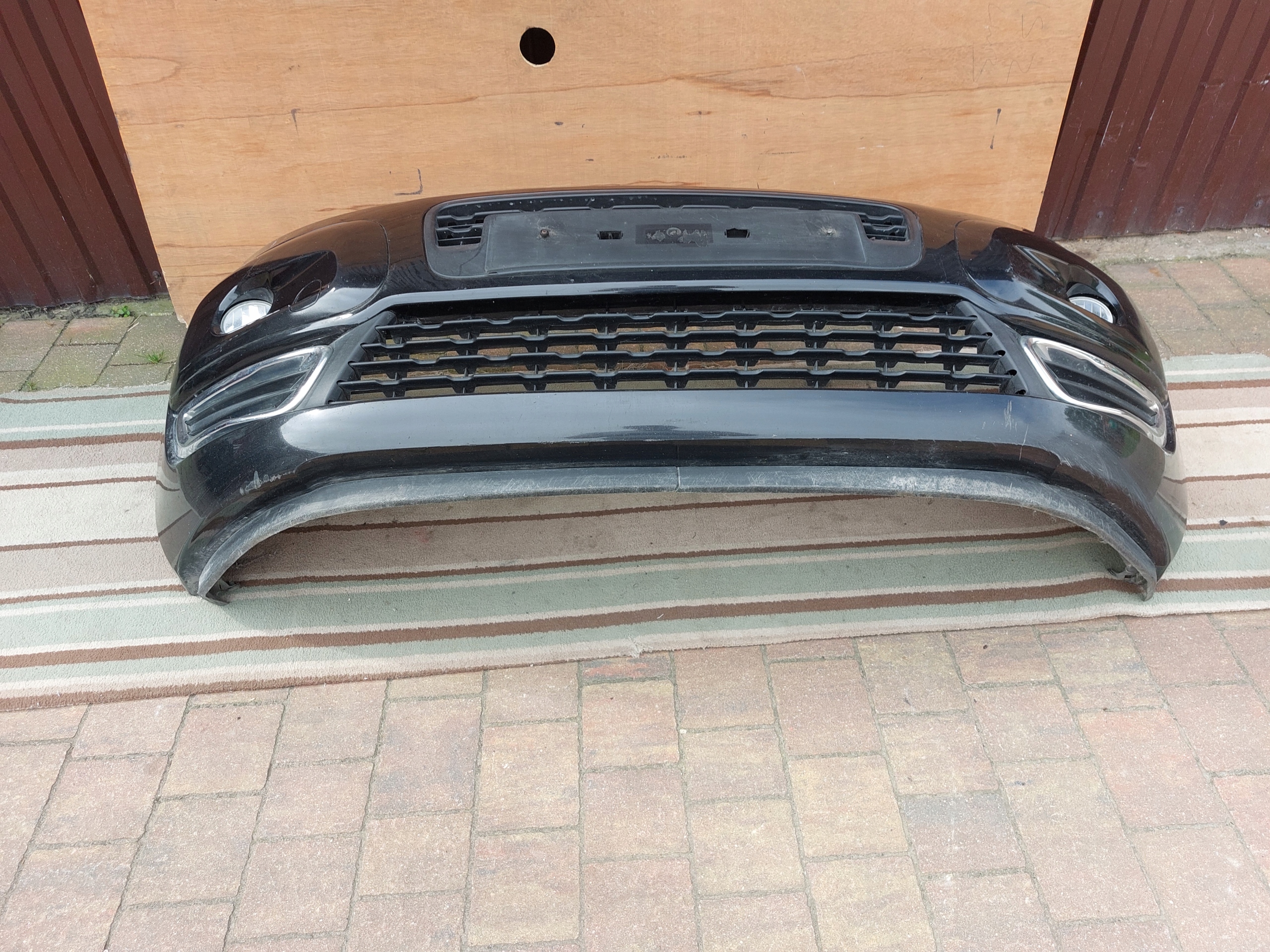bumper front CITROEN C3 PICASSO 08-12r black
