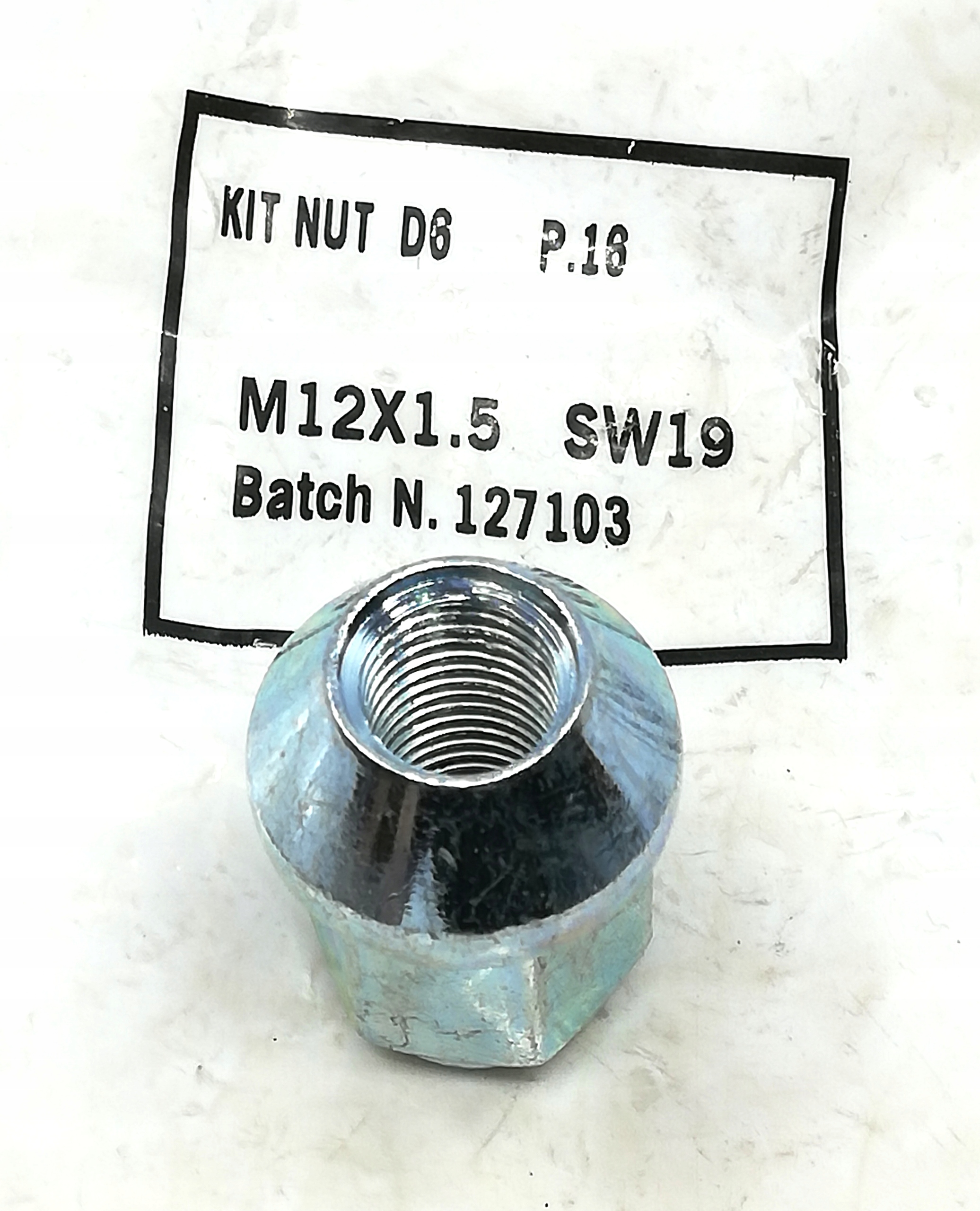 NAKRĘTKa SZPILKI KOŁA M12x1.5 127103 Kod producenta 127103