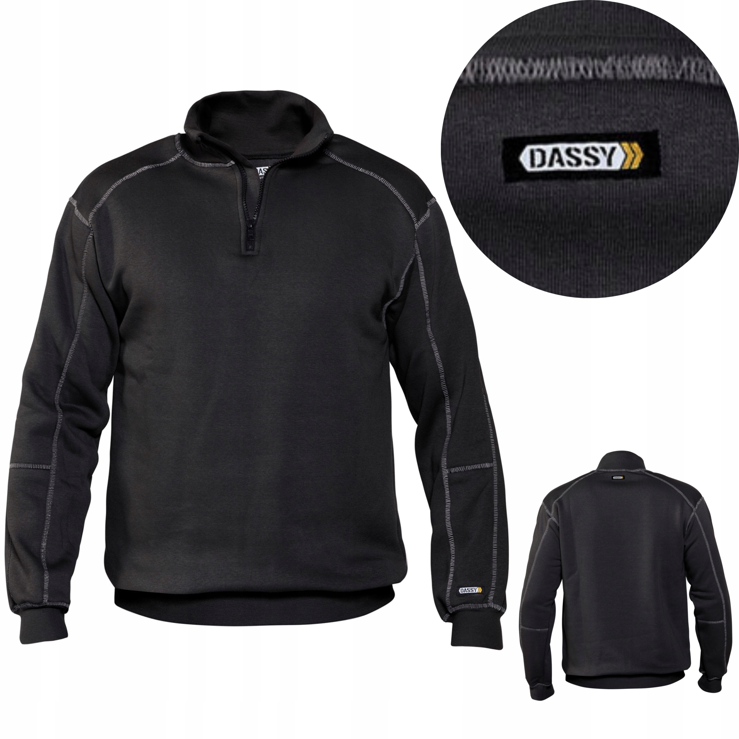 Pánská mikina Dassy Felix černá M