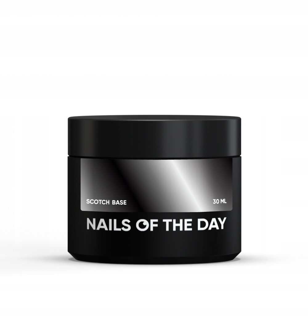 Nailsoftheday Scotch Base 30 ml – hybridní báze zvyšující přilnavost