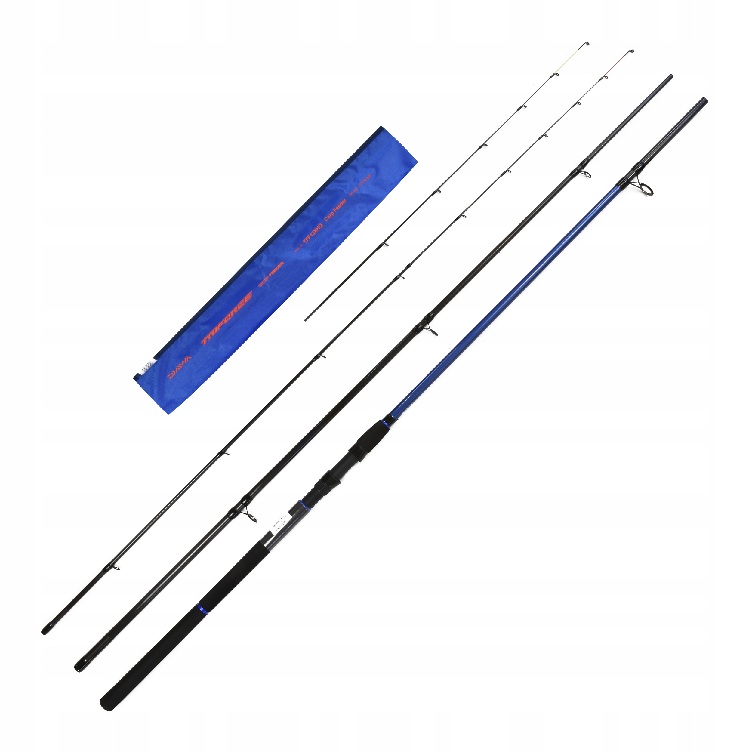 Wędka Daiwa Triforce Carp Feeder 3.90m 0-180g +2 wymienne szczytówki