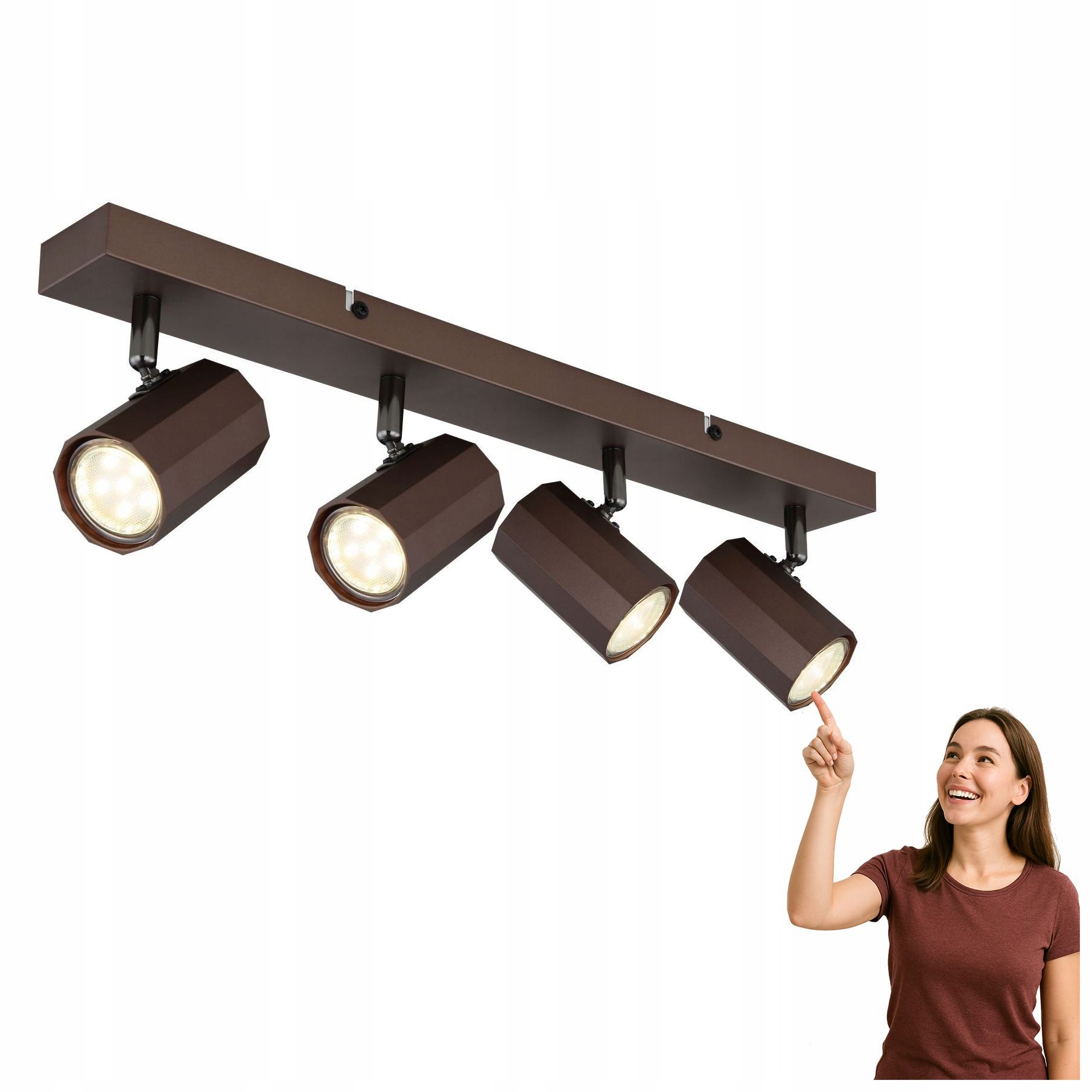 Lampa reflektor spot James 57919-4 Globo