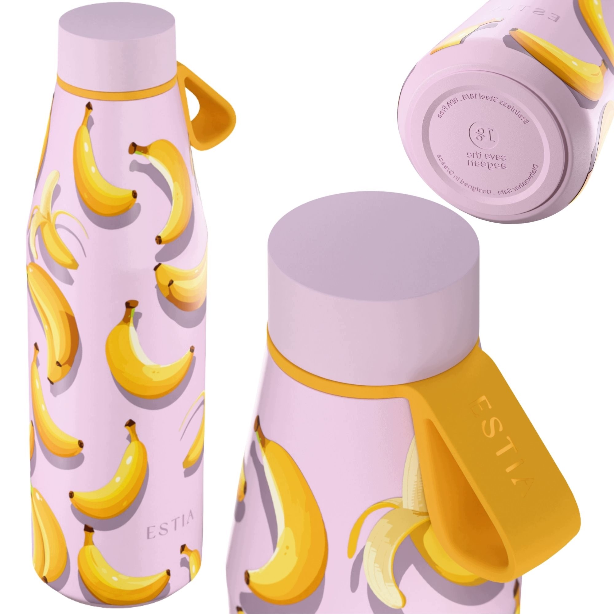 Termoláhev 500 ml do školy práce Na Kávu Vodu Estia Flow Banana Mood
