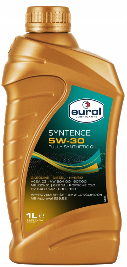 Eurol Syntence 5W30 1L Vw 504.00/507.00