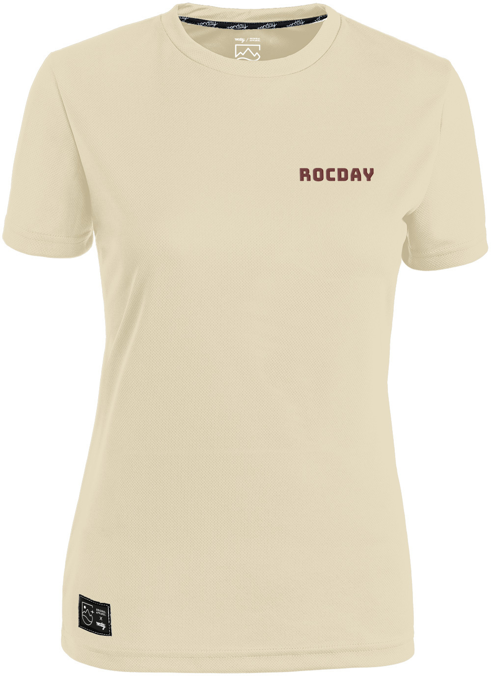 Damska Koszulka Rowerowa Rocday Gelato Ss Ecru r. L Enduro Trail