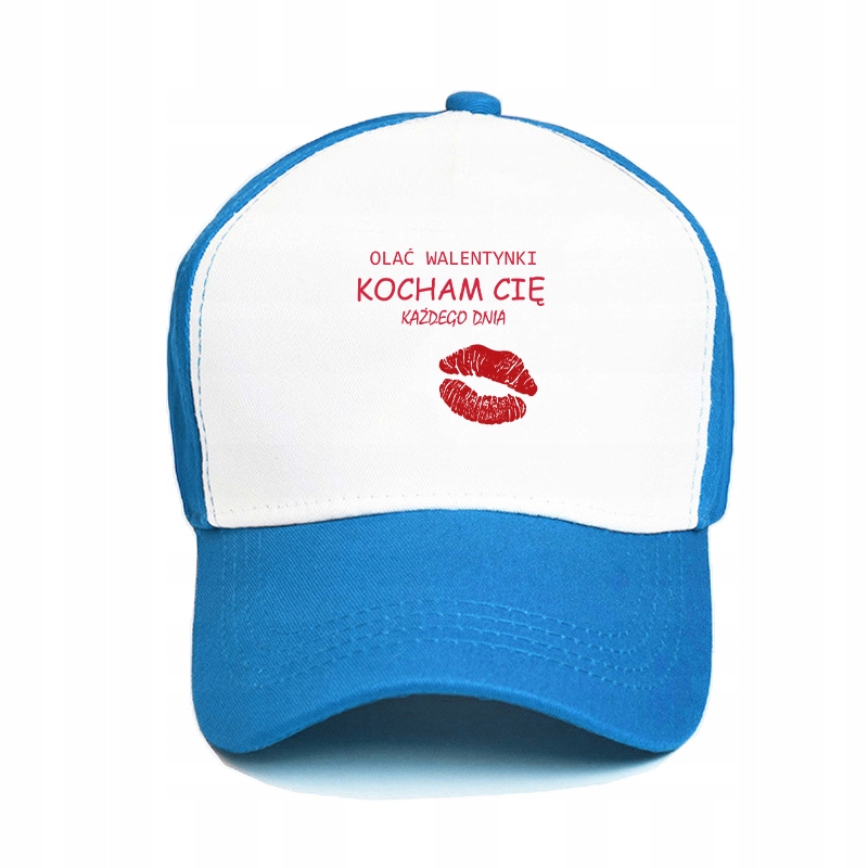 

Czapka z daszkiem Niebieska Love 26