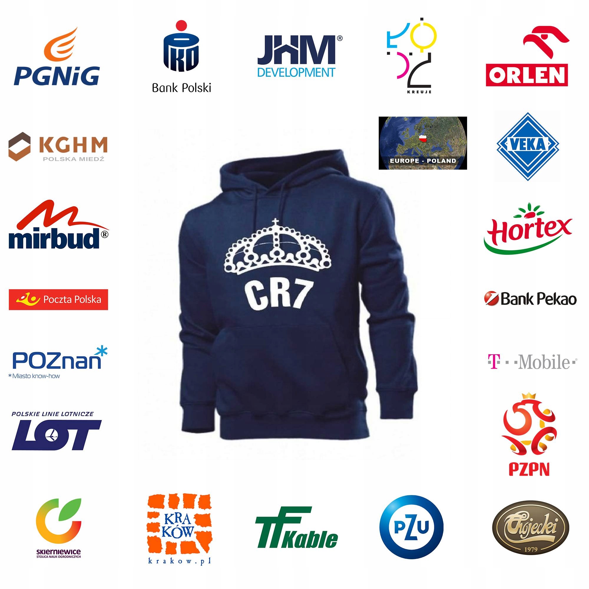 Bluza CRISTIANO RONALDO CR7 Kod producenta BLUZACR7/GRAN/L