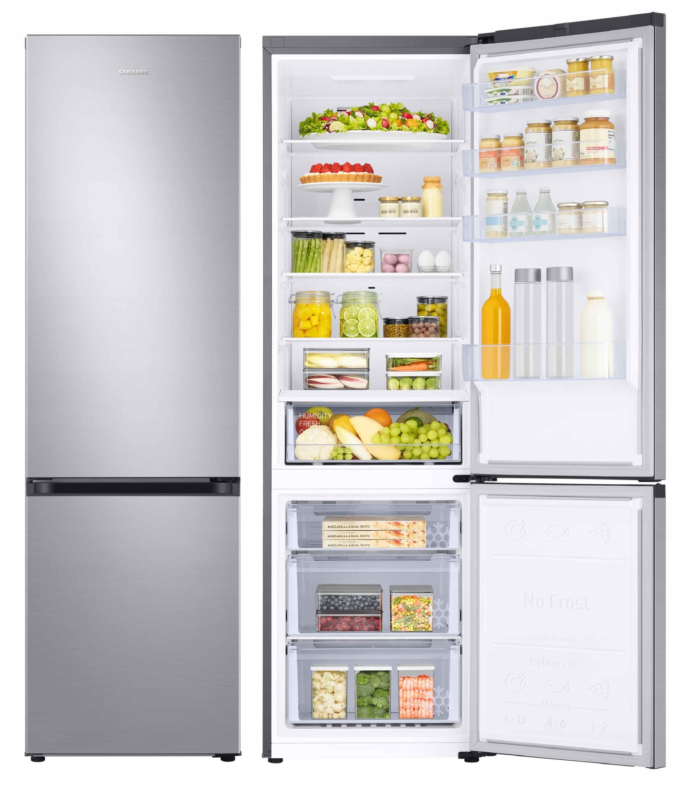 

Lodówka Samsung RB38T600ESA 385l No Frost Led 60cm