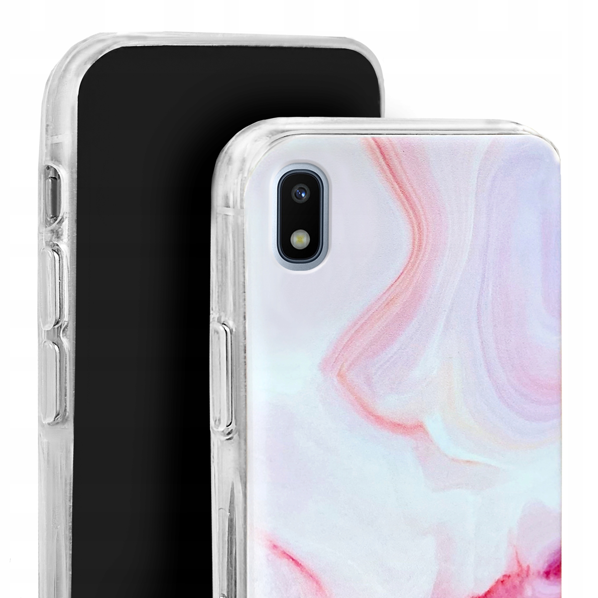 

Etui do Samsung A10 silikon case wzory + Szkło