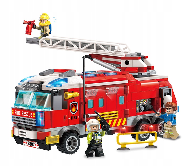 

Klocki Wóz Strażacki 366el zgodne z Lego
