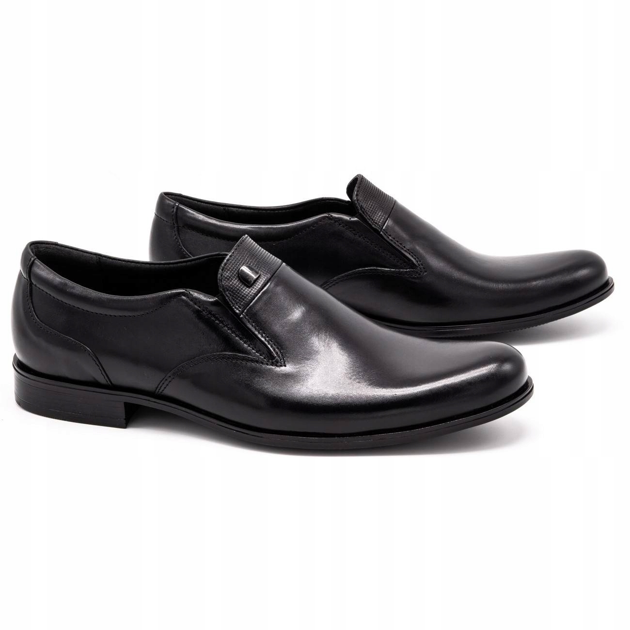 

Buty męskie wizytowe wsuwane 343/17 czarne 43