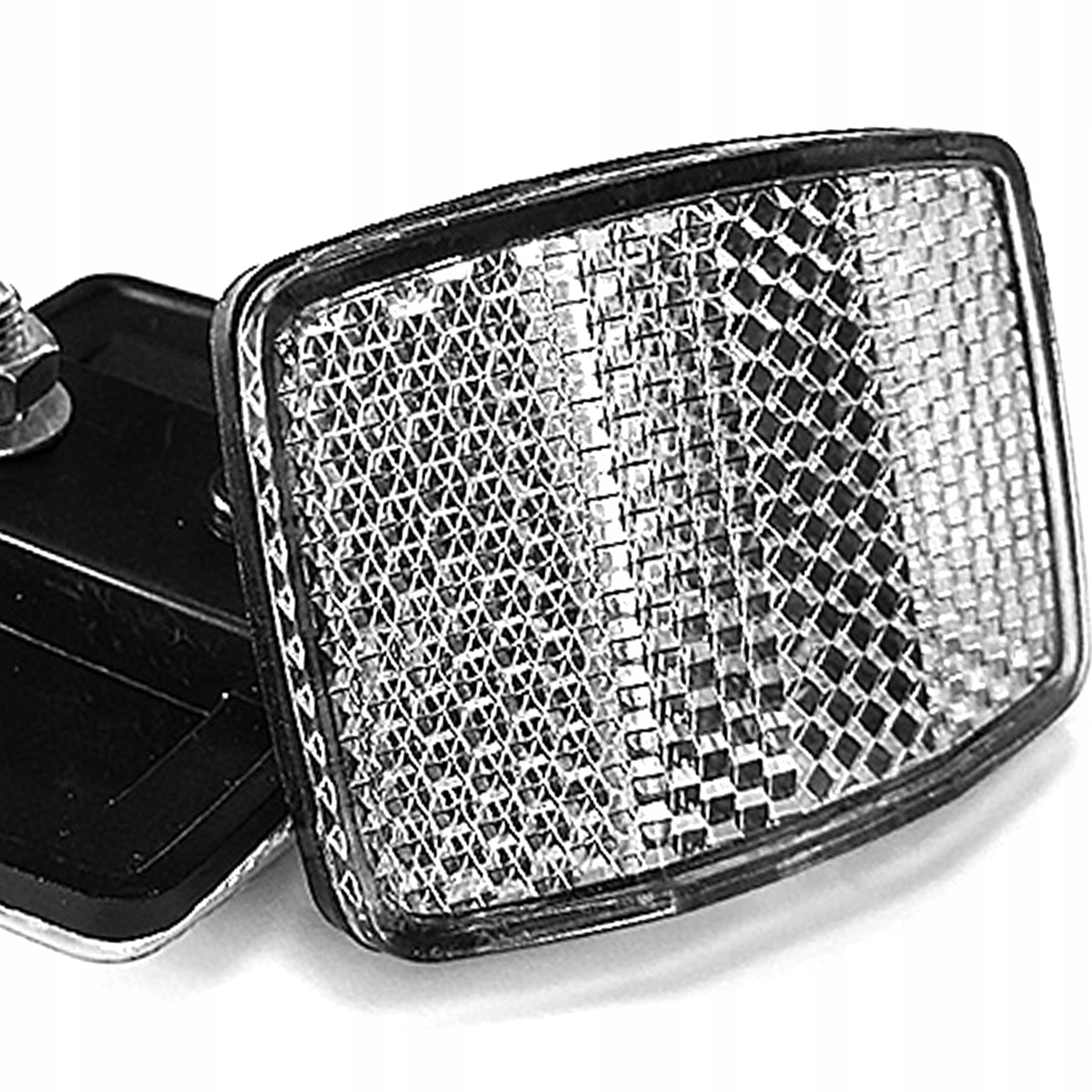 ODBLASK PRZÓD NA ROWER BIAŁY ROWEROWY MB