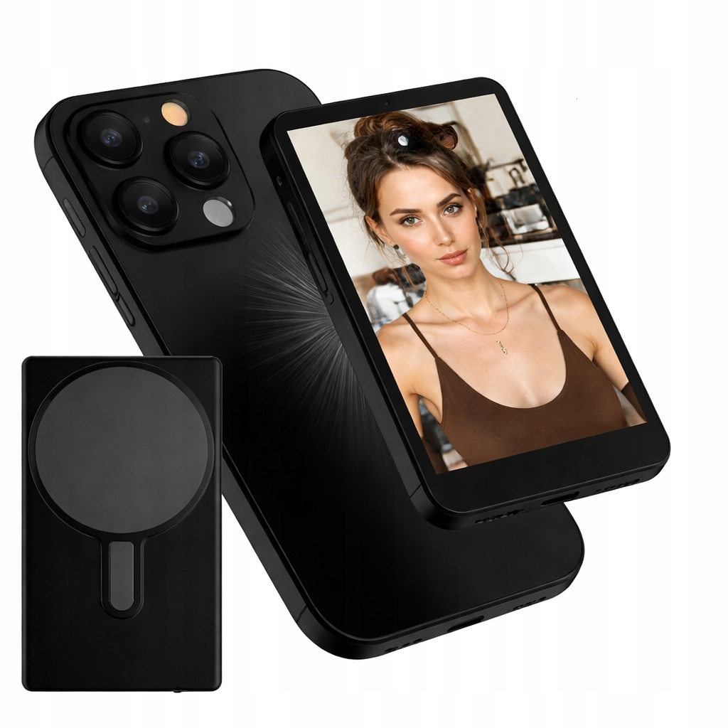 Magnetyczny Ekran Monitor Robienia Zdjęć Selfie Tylny Aparat Iphone android