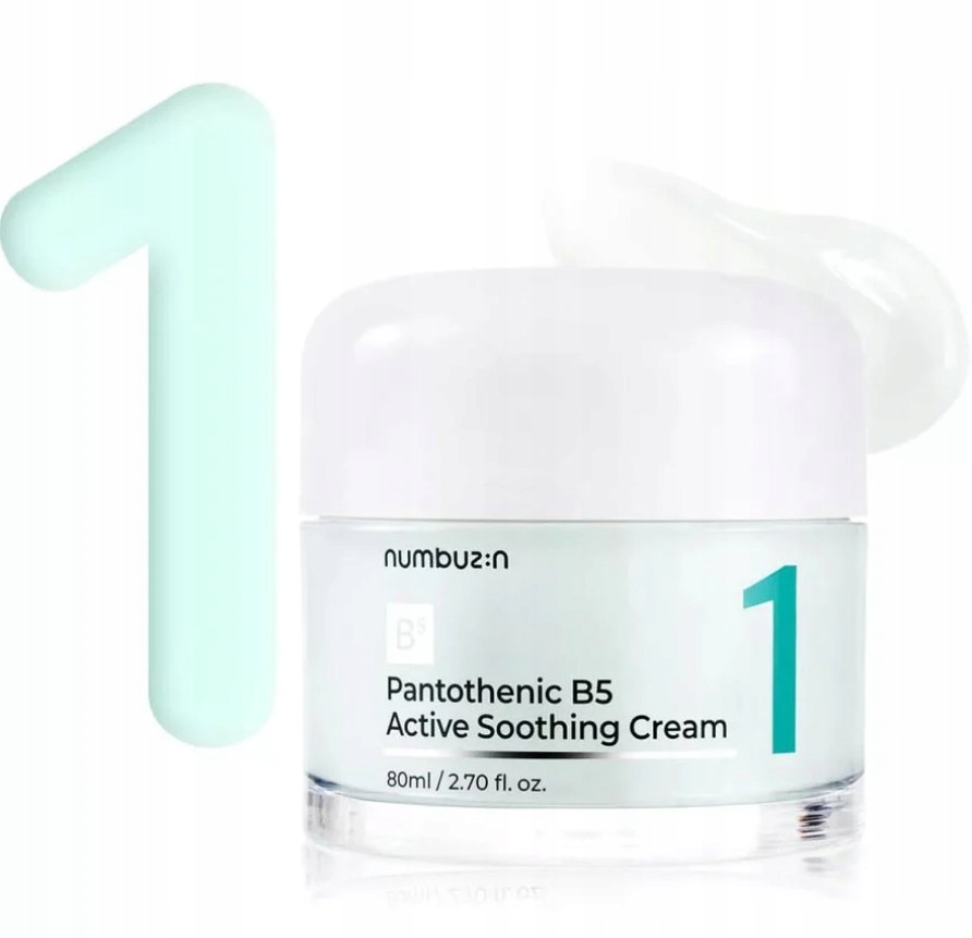 Zklidňující pleťový krém Numbuzin Pantothenic B5, 80 ml