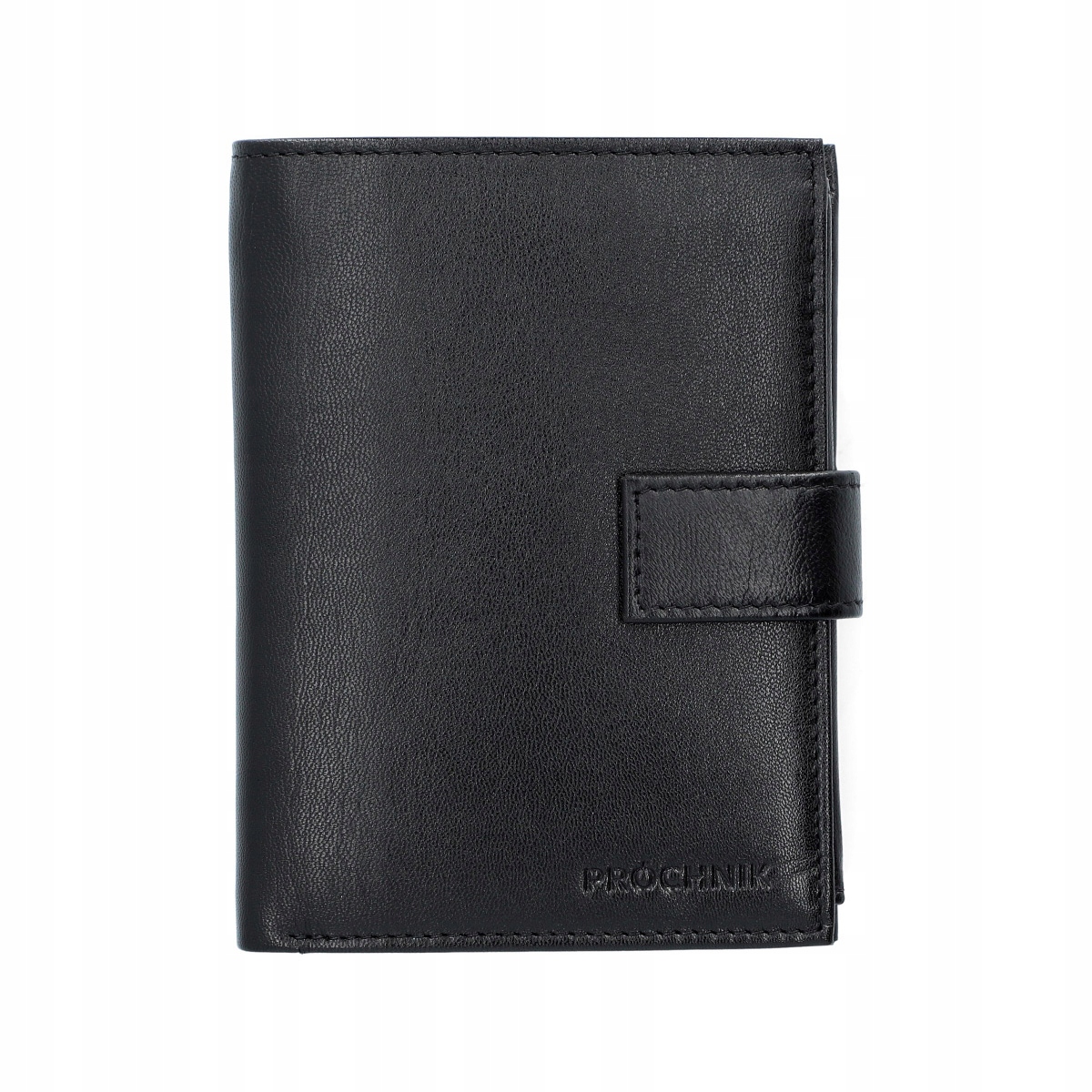 Portfel Męski Skórzany Czarny Próchnik PM5